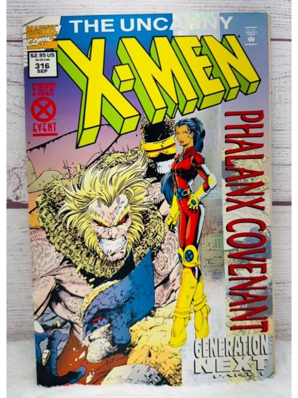 Marvel: X-Men Phalanx Covenant Generation Next Pt 1 Comic Book #316 (Sept 1994)
